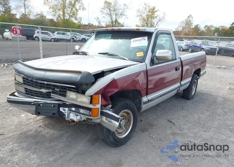 1993 Chevrolet Gmt-400 C1500 from USA, damaged, VIN 1GCDC14Z4PZ201963